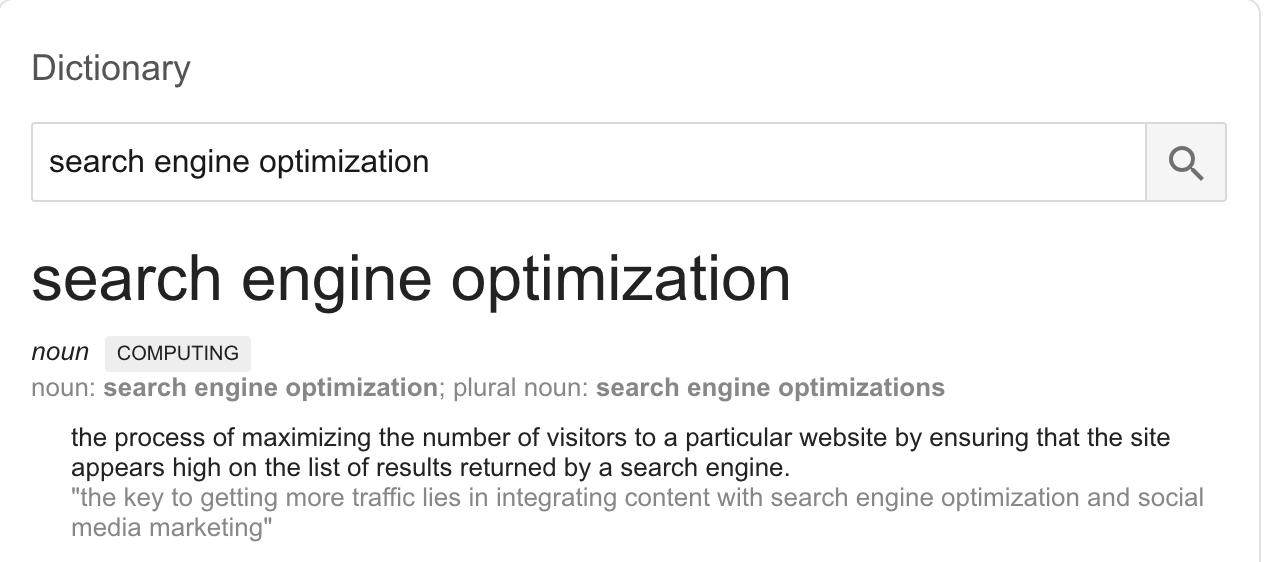 Search Engine otimization